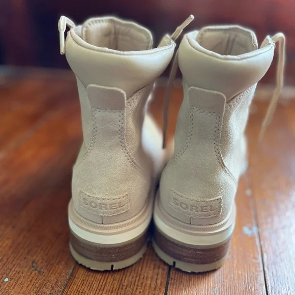 SOREL NEW Tan Lace-Up Women's Boots - Picture 3 of 5